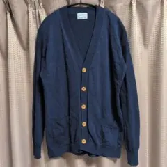 Le Tricoteur コットンガンジーカーディガン ル トリコチュール