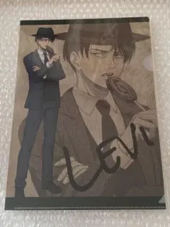 進撃の巨人　cs.front クリアファイル　リヴァイ