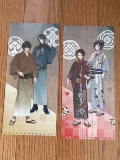 刀剣乱舞×セブンイレブンコミニクリアファイル軽装 2枚セット