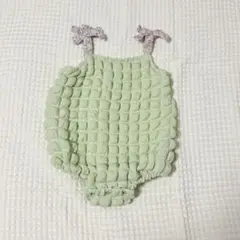 petit main ポップコーン　ロンパース 80cm