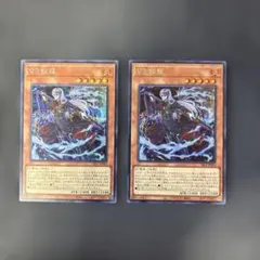 遊戯王カード VS 蛟龍 ロゴ無し　シークレットレア　2枚セット