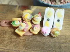 ミニチュアフードふわふわパンセット♡