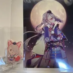 今剣　クリアポストカード　ミニアクリルスタンド