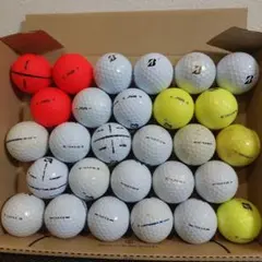 良品 ロストボール ブリジストン TOUR B X等 28球のサムネイル