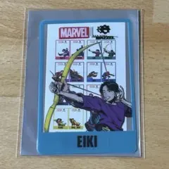 MAZZELxMARVEL EIKI ホークアイ カード2枚セット