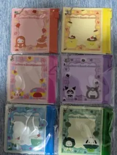 にっこりーノサンリオキャラクターズミニポーチチャーム全6個セット