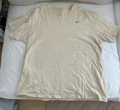 NIKE ナイキ LOOSE FIT Tシャツ 2XL ベージュ ワンポイント