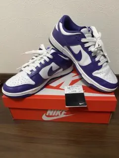 ナイキ ダンク ロー チャンピオンシップ コートパープル