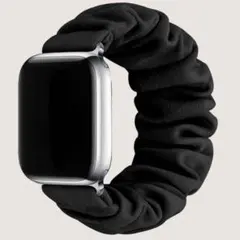 Apple Watch シュシュ型 バンド ブラック / 38・40・41mm