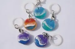 波模様のアンブレラマーカー