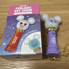 ディズニーストア　ペンライトキーチェーン　スティッチ