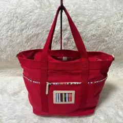 IT SHAKES HANDS　トートバッグ　ショルダー　２WAY　赤　A4