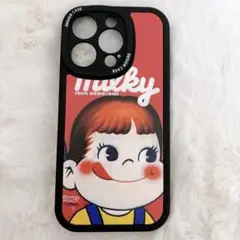 匿名配送❣️ラスト1点⭐️③ iPhone15pro iPhoneケース　ペコちゃん