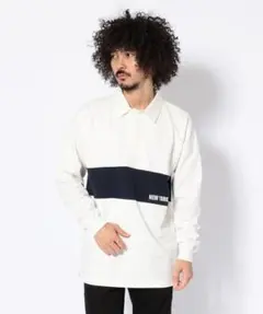 アヴィレックス　ＷＥＢ＆ＤＥＰＯＴ限定　ラガーシャツ／ＲＵＧＧＥＲ　ＳＨＩＲＴ