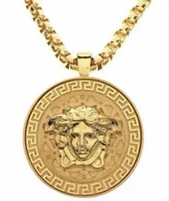 VERSACE 大ぶり メデューサ ネックレス ゴールド 1008766 - メルカリ
