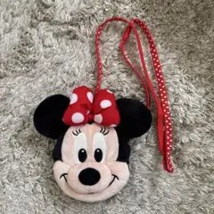 ミニーマウス　パスケース　ポシェット