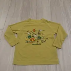 mont-bell キッズ Tシャツ イエロー