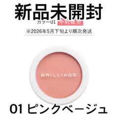 【新品】ブリリアージュ カモフラージュコンシーラーチーク 01 ピンクベージュのサムネイル
