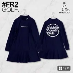 FR2GOLF ワンピース S 紺 Rabbits Country Club