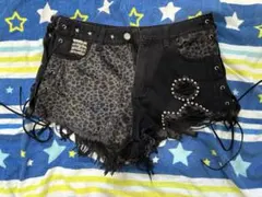 ROMWE レースアップ ショートパンツ Mサイズ