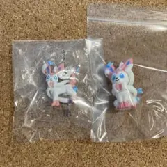 ポケモン ニンフィア ミニフィギュア 2体 ゲットコレクションズ 入浴剤