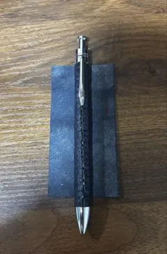 革軸シャーペン0.5mm シックザール 革軸ペン シャーペン 0.5mm 特上ヌメ革 - メルカリ