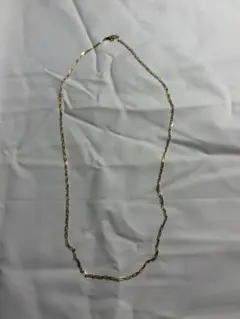 K18 18金　ペーパークリップチェーン　ネックレス 50cm 刻印あり