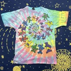 GRATEFUL DEAD BEAR グレイトフルデッドベアタイダイシャツ
