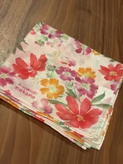 hiromichi nakano ハンカチ 花柄