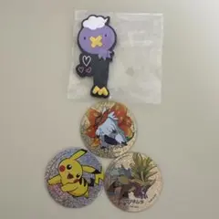 ポケモン一番くじ　タイプゴースト F賞 ぷっくりラバーマグネット フワンテ