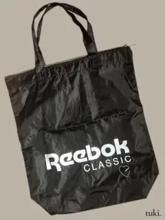 Reebok Kastane ナイロントートバッグ ブラック
