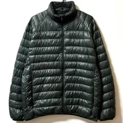 【極美品】UNIQLO ユニクロ　ウルトラライトダウン　深緑　L