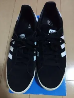 adidas Campus ブラック/ホワイト スニーカー