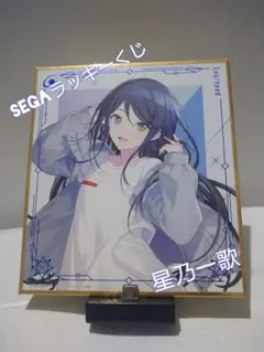 プロセカ　星乃一歌　ミニ色紙　セガラッキーくじ