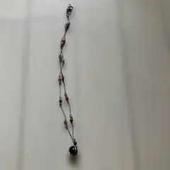 マルチカラービーズネックレス　長さ約24cm