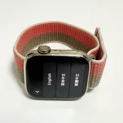 AppleWatch Series7 GPS+Cellular 41mm ステン