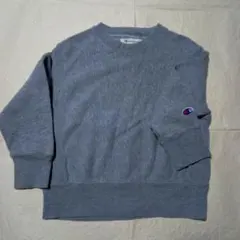 Champion グレー クルーネック トレーナー