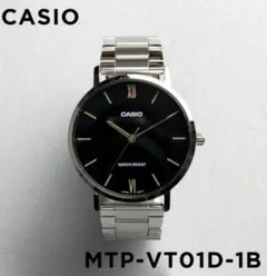 カシオ　CASIO MTP-VT01D-1B ブラック腕時計