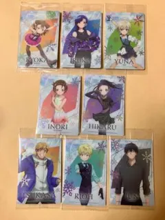 メダリスト ウエハース 岡崎いるか 狼嵜光 他 キャラクターカード 8枚セット