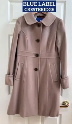 美品　ブルーレーベルクレストブリッジ　ウール　 コート ベージュ