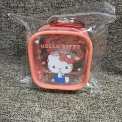 サンリオ ハローキティ キティ クリアポーチ カラビナ リップポーチ ミニポーチ