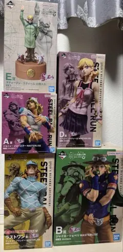 新品】一番くじ ジョジョ ラストワン賞 D賞G賞I賞 5点セット - メルカリ