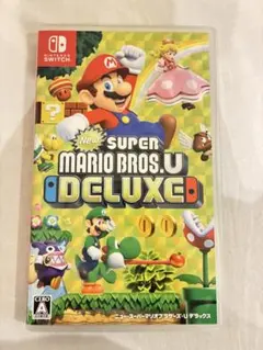new スーパーマリオブラザーズ　U デラックス　スイッチ　ソフト　中古