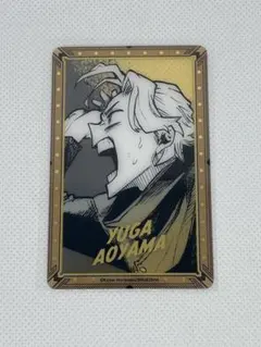 ヒロアカ 原画展 箔押しクリアカード 青山優雅