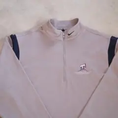 NIKE ナイキ ハーフジップ シャツ 刺繍ロゴ USA ゴルフ トレーナー L