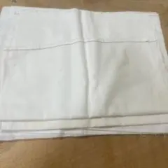 ホワイト綿生地 中古品