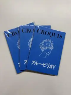 ブルーピリオド　CROQUIS スケッチブック クロッキー A4 3冊セット