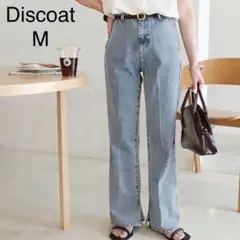 DISCOAT(ディスコート) USコットンデニムフレアパンツ　ブルーのサムネイル