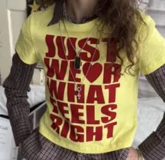 SHAGGIE イエロー　tシャツのサムネイル