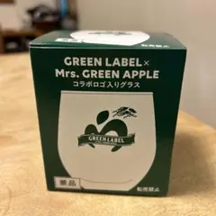 GREEN LABEL × Mrs. GREEN APPLE コラボグラス